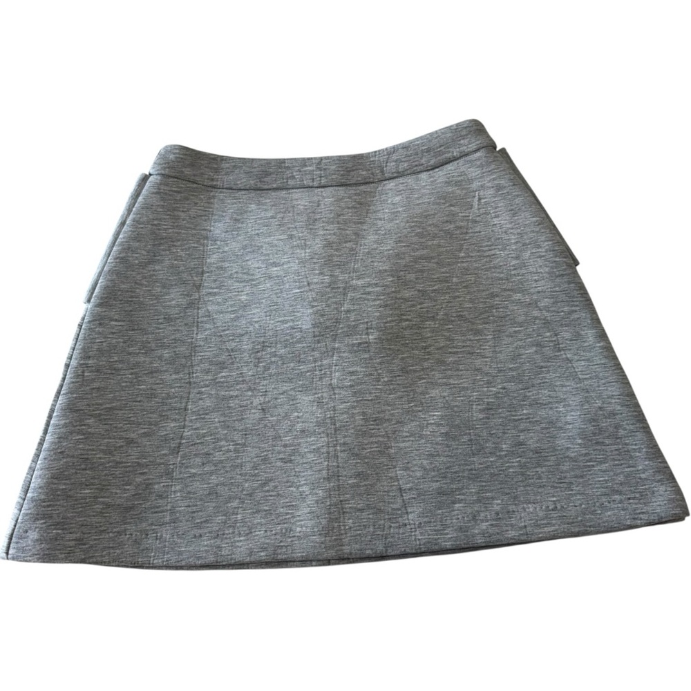 English Factory - Heather Grey Mini Skirt - Size Small